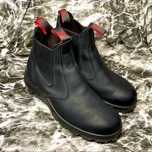 Redback Easy Escape Slip-On Soft Toe Black Boot UK Size 8 = US Size 9